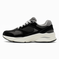 Navy Mesh Running Sneakers