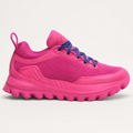 Pink Retro High-Top Sneakers