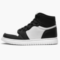Black and White High-Top Sneakers
