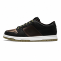 Multicolored Camouflage Low Sneakers