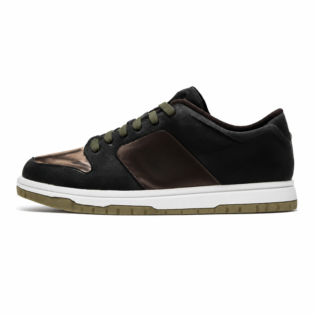 Multicolored Camouflage Low Sneakers