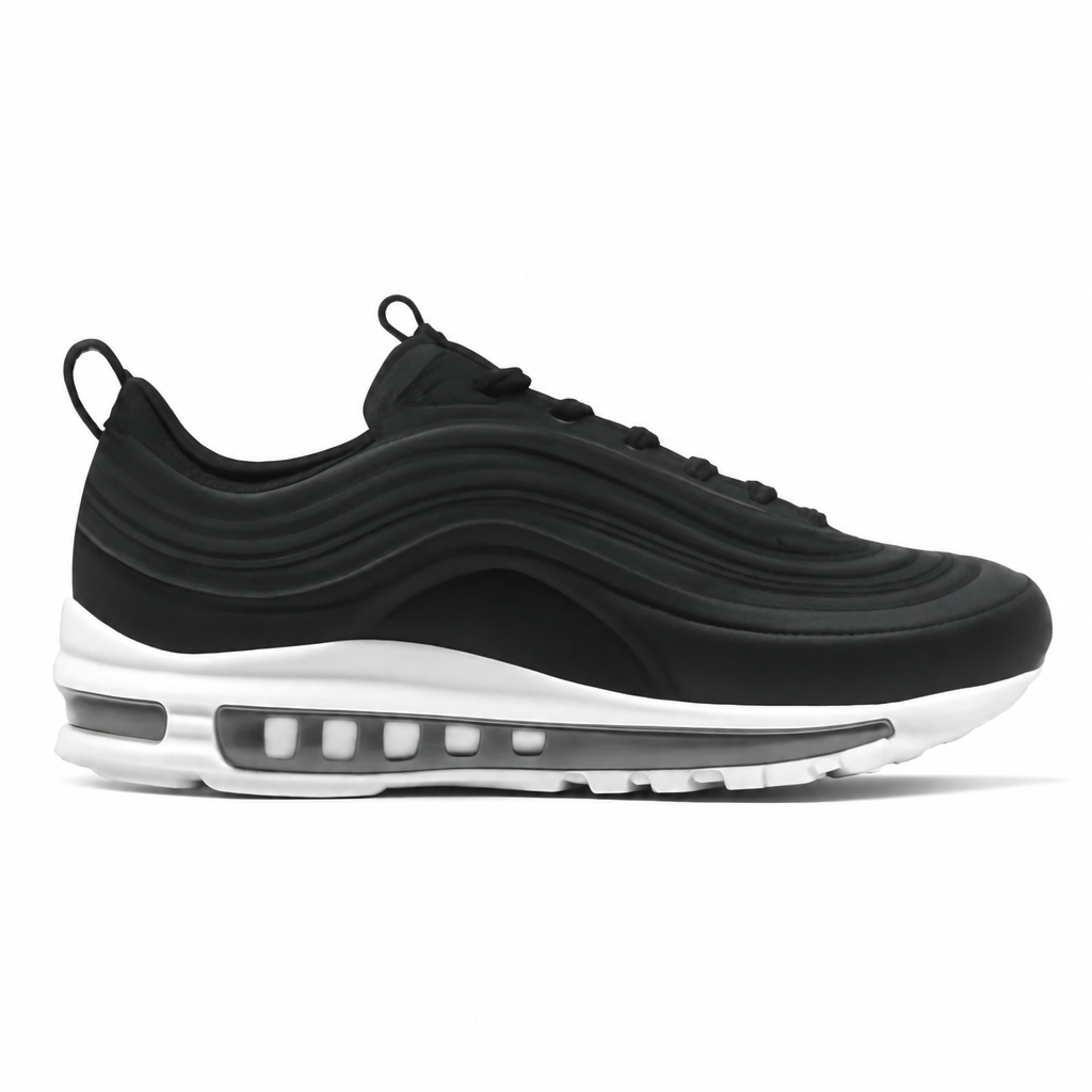 Black and White Running Sneakers